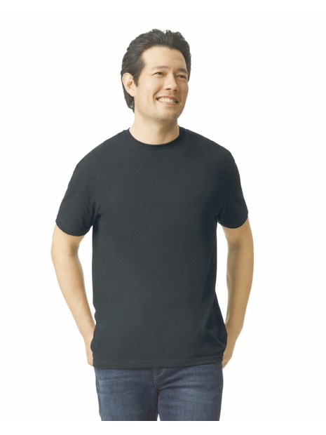 GILDAN T-shirt homme softstyle CVC pitch black personnalisable