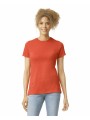 GILDAN T-shirt femme softstyle CVC red mist personnalisable