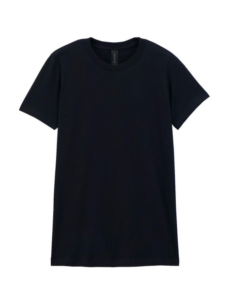 GILDAN T-shirt femme softstyle CVC pitch black mist personnalisable