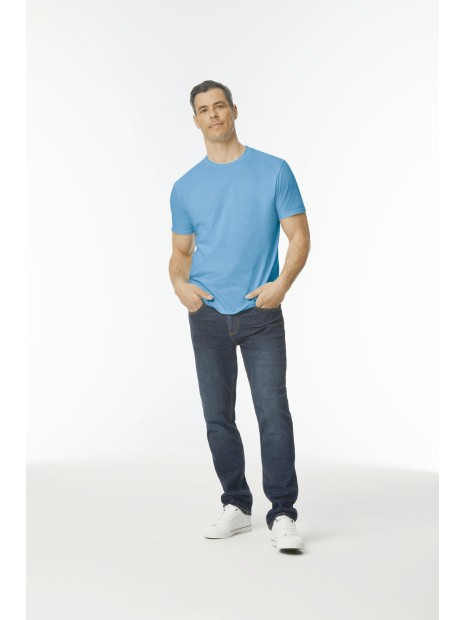 GILDAN T-shirt adulte Softstyle Babyblue personnalisable