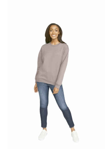 GILDAN Sweat-shirt col rond Midweight Softstyle paragon personnalisable