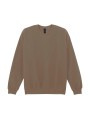 GILDAN Sweat-shirt col rond Midweight Softstyle brown savana personnalisable