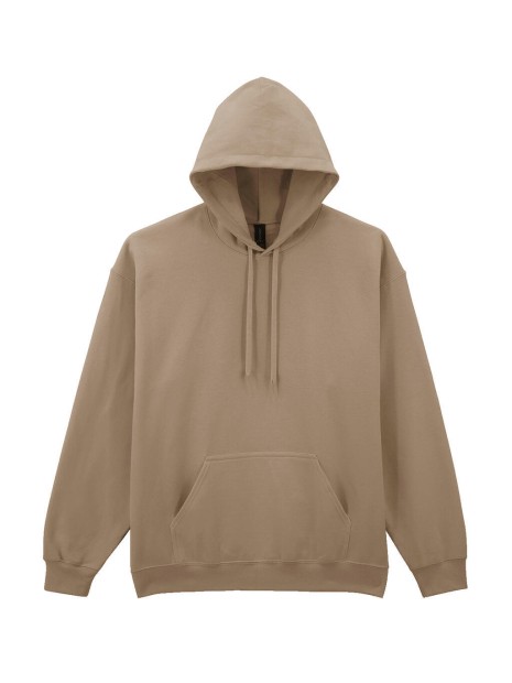 GILDAN Sweat-shirt à capuche Midweight Softstyle brown savana personnalisable