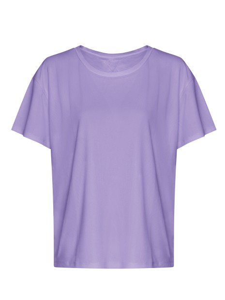 AWDIS Women´s Open Back T digital lavender personnalisable