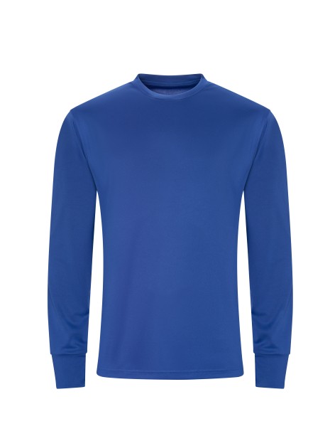 AWDIS Long Sleeve Active T royal personnalisable