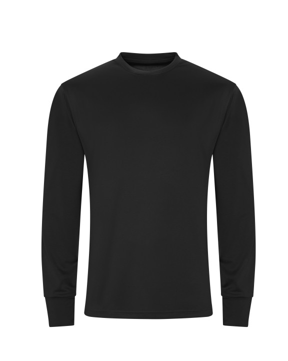 T-shirt AWDIS Long Sleeve Active T voor bedrukking &amp; borduring