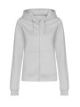 AWDIS WOMEN'S COLLEGE ZOODIE heather grey personnalisable