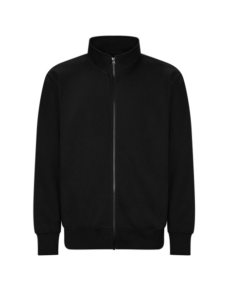 AWDIS CAMPUS FULL ZIP SWEAT noir profond personnalisable