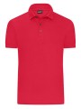 JAMES & NICHOLSON Men´s Mercerised Polo rouge clair personnalisable