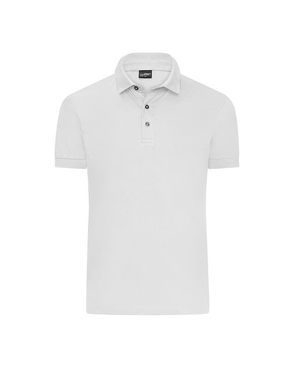 JAMES & NICHOLSON Men´s Mercerised Polo Poloshirt personalisierbar