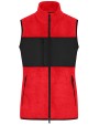 JAMES & NICHOLSON Ladies´ Fleece Vest Polar Fleece personalisierbar