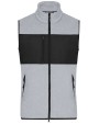 Laine polaire personnalisable JAMES & NICHOLSON Men´s Fleece Vest