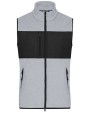 Laine polaire personnalisable JAMES & NICHOLSON Men´s Fleece Vest