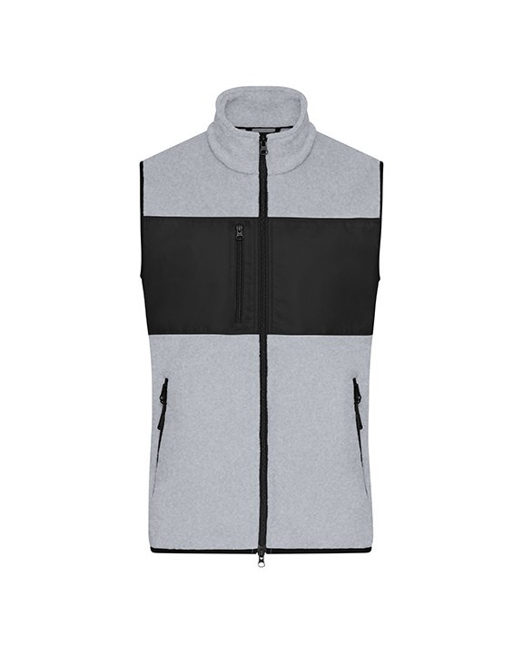Laine polaire personnalisable JAMES & NICHOLSON Men´s Fleece Vest