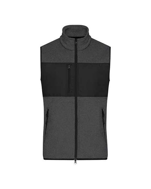 Laine polaire personnalisable JAMES & NICHOLSON Men´s Fleece Vest