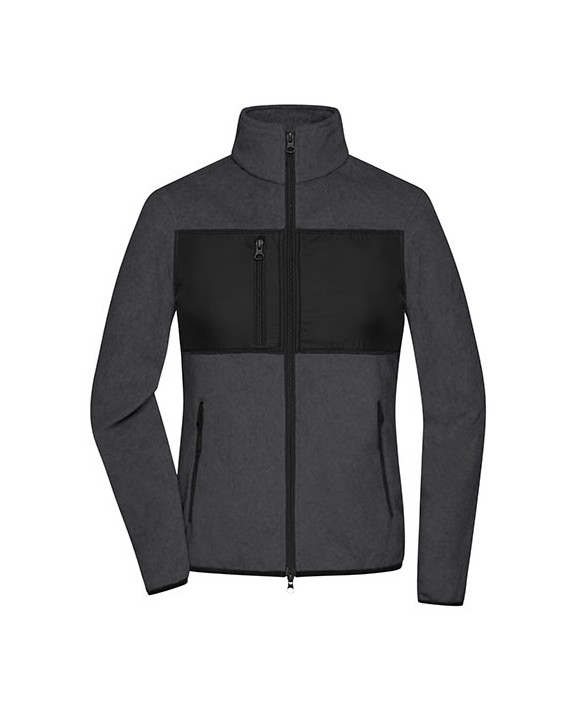 JAMES & NICHOLSON Ladies´ Fleece Jacket Polar Fleece personalisierbar