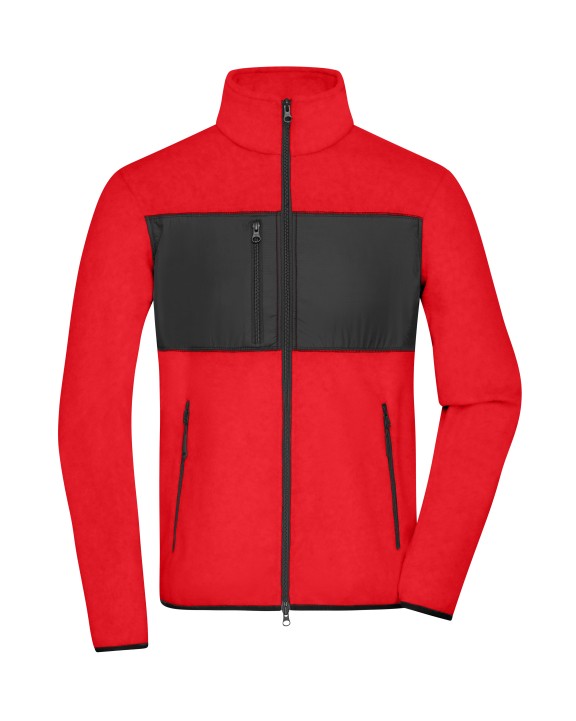 Laine polaire personnalisable JAMES & NICHOLSON Men´s Fleece Jacket
