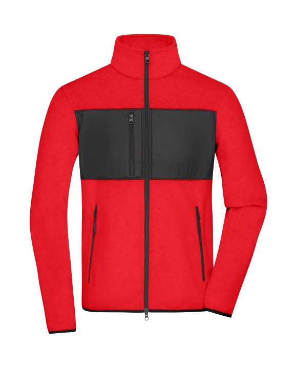 JAMES & NICHOLSON Men´s Fleece Jacket Polar Fleece personalisierbar