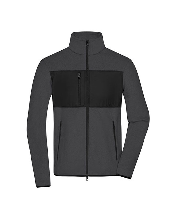Laine polaire personnalisable JAMES & NICHOLSON Men´s Fleece Jacket