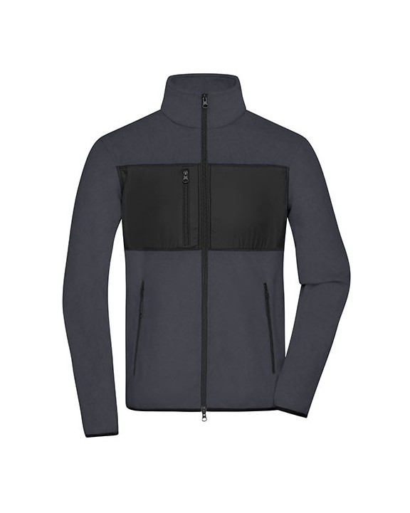 Laine polaire personnalisable JAMES & NICHOLSON Men´s Fleece Jacket