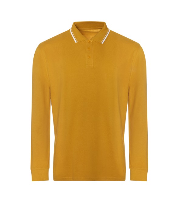 Polo personnalisable AWDIS Long Sleeve Tipped 100 Polo
