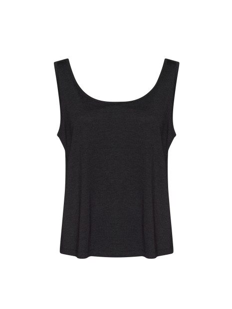 AWDIS WOMEN'S TANK TOP HEATHER BLACK personnalisable
