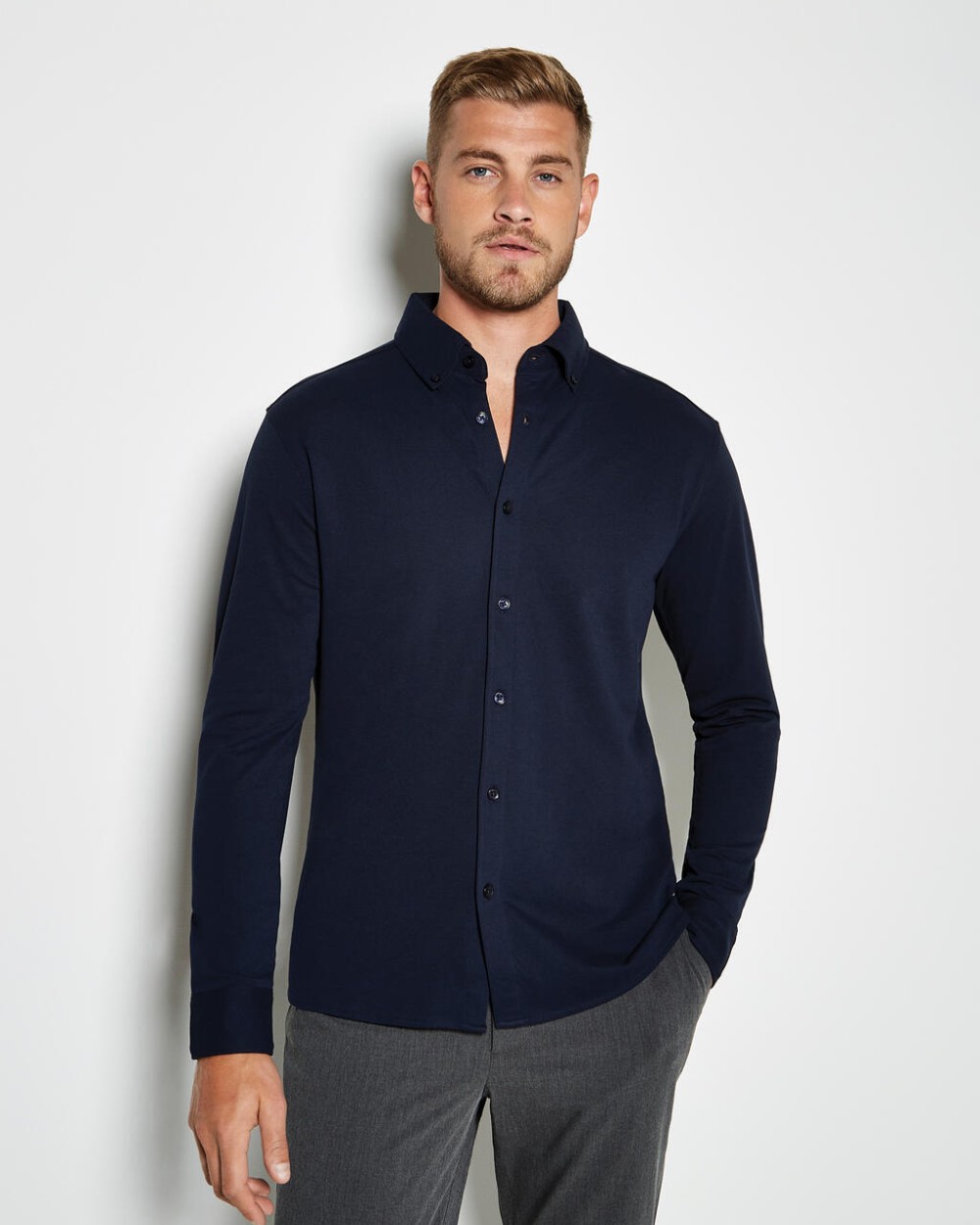 Polo personnalisable KUSTOM KIT Tailored Fit Superwash® 60º Pique Shirt