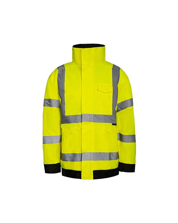 KORNTEX HI-VIS RAIN LITE JACKET KAUNAS Jacke personalisierbar