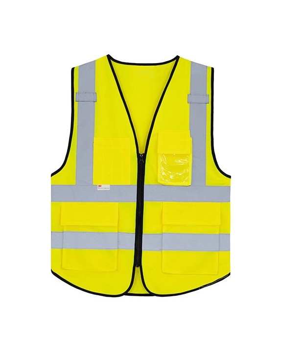 Gilet de sécurité personnalisable KORNTEX PREMIUM MULTIFUN. VEST "MUNICH"