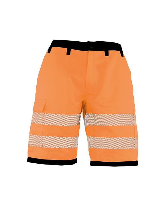 KORNTEX EOS Hi-Vis Workwear Shorts With Printing Areas Hose personalisierbar