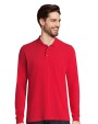 Poloshirt SOL'S Unisex Long Sleeve Polycotton Polo Shirt voor bedrukking &amp; borduring