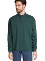 Sweat-shirts à personnaliser SOL'S Unisex Polo Collar Sweatshirt Heritage vert empire