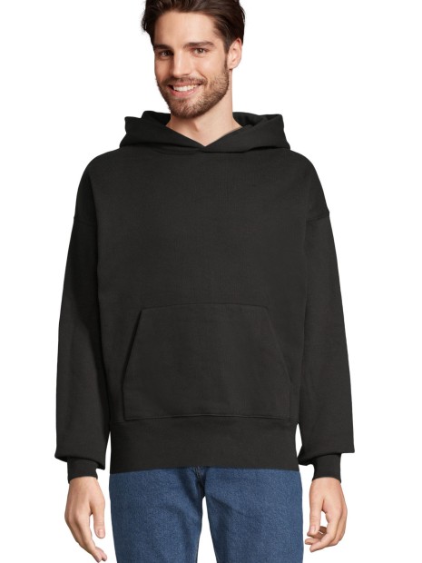Sweat-shirts à personnaliser SOL'S Unisex Hooded Sweatshirt Origin noir