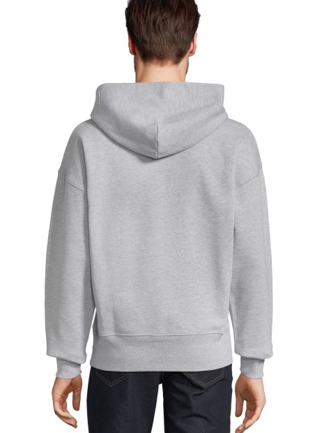 Sweat-shirts à personnaliser SOL'S Unisex Hooded Sweatshirt Origin gris chiné