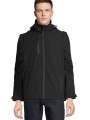 Softshells à personnaliser SOL'S Softshell Jacket 3in1 Falcon noir