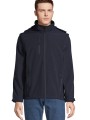 Softshells à personnaliser SOL'S Softshell Jacket 3in1 Falcon bleu abysse