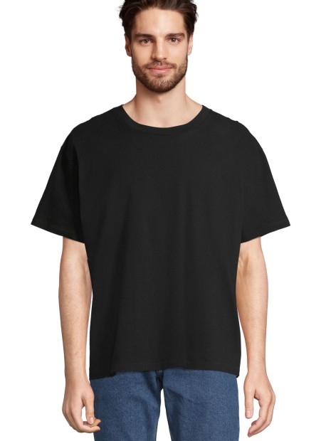 T-Shirts à personnaliser SOL'S Unisex Oversized T-Shirt Legacy noir profond