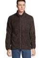 Laines polaires à personnaliser SOL'S Unisex Fleece Zip Jacket Finch carbon grey