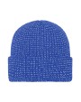 MYRTLE BEACH Reflective Winter Beanie Mütze, Schal & Handschuh personalisierbar