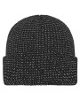 MYRTLE BEACH Reflective Winter Beanie Mütze, Schal & Handschuh personalisierbar