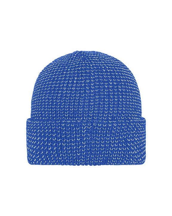 MYRTLE BEACH Reflective Winter Beanie Mütze, Schal & Handschuh personalisierbar