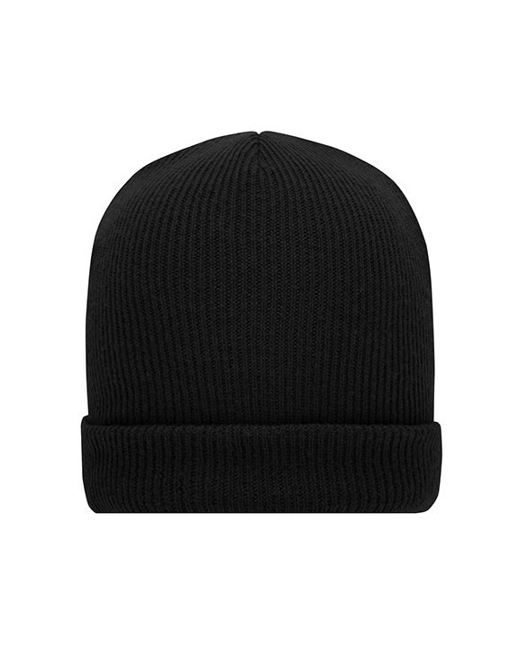 MYRTLE BEACH Soft Knitted Winter Beanie Mütze, Schal & Handschuh personalisierbar
