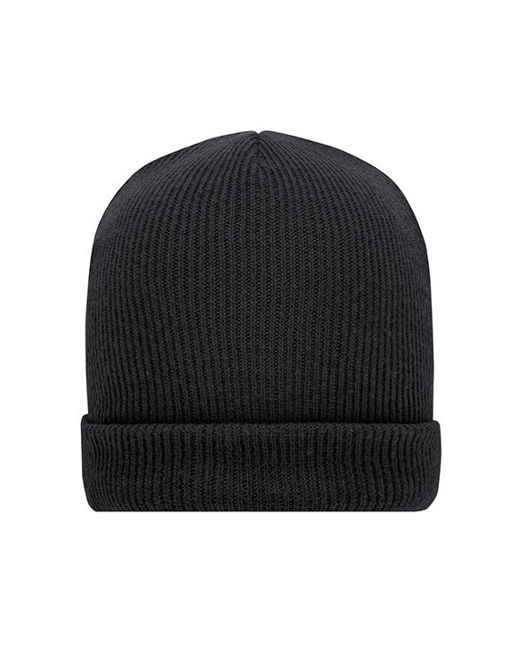 MYRTLE BEACH Soft Knitted Winter Beanie Mütze, Schal & Handschuh personalisierbar