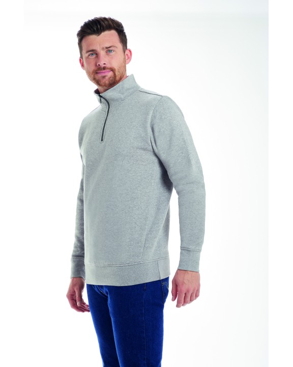 Sweat-shirt personnalisable MANTIS The Quarter Zip Sweat