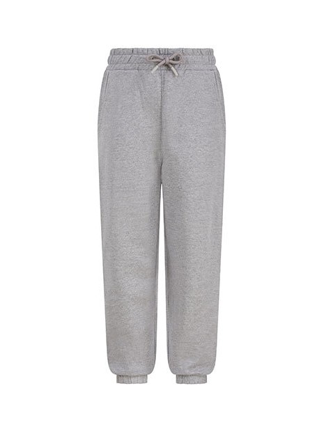 SKINNIFIT Kids' Sustainable Fashion Cuffed Joggers heather grey personnalisable