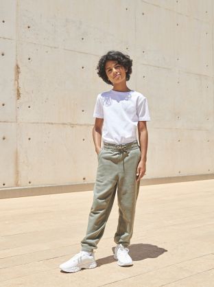 Kids' Sustainable Fashion Cuffed Joggers