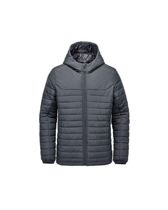 STORMTECH M'S NAUTILUS QUILTED HOODY Jacke personalisierbar