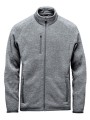 STORMTECH Men´s Avalanche F/Z Fleece Jacket granite heather personnalisable