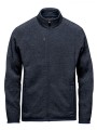 STORMTECH Men´s Avalanche F/Z Fleece Jacket marine chiné personnalisable