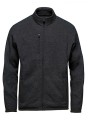 STORMTECH Men´s Avalanche F/Z Fleece Jacket Black Heather personnalisable